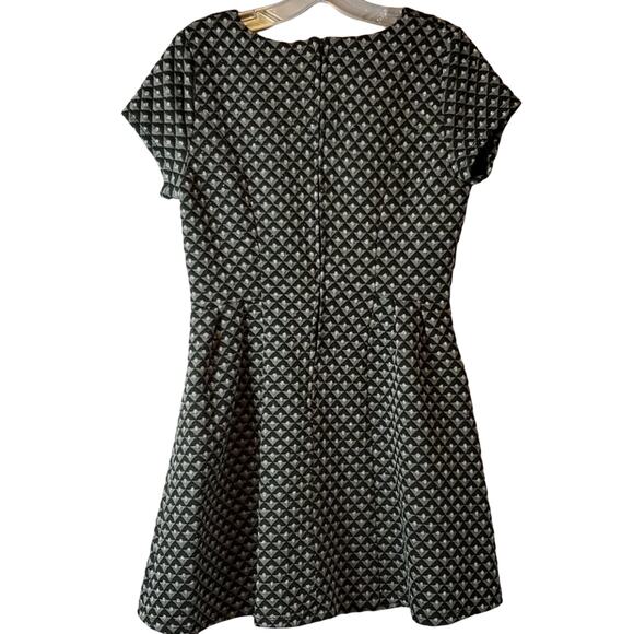 Emerald Sundae Skater Dress, Geometric Dots - Picture 5 of 7